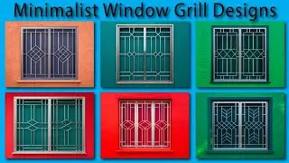 Minimalist window grill design | Best grill design for home | 60+ Window Grills Designs
