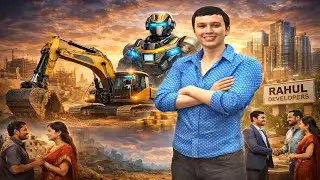 Poor Supervisor to Real Estate King | AI JCB Robot Success Story | Hindi Motivational Story|AI Robot