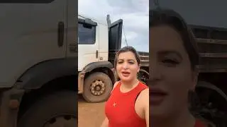 #scania truck on top#ladies in trucking