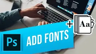 Как добавить шрифты в Photoshop | Как установить шрифты в книгу шрифтов [Mac]