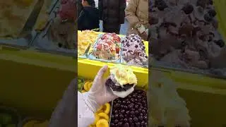 #streetfood Popular street sweets desserts Live 🔴