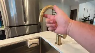 AguaStella A1010BG Brushed Gold Bar Faucet