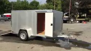 Neo 5x10' Aluminum Enclosed Cargo Trailer NAVF 2990# GVW 717-220-4220 Best Choice Trailers