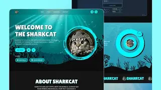 Meme coin website with animation | UI/UX Design and Development with NexUX Lab