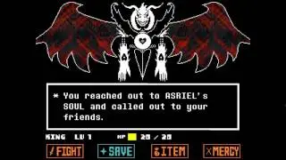 Undertale - Asriel Dreemur, God of Hyperdeath fight