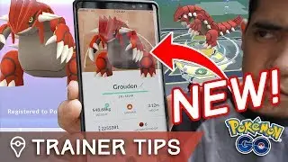 GROUDON RAID GUIDE!! PERFECT IVs, COUNTERS, BEST MOVES - NEW GEN 3 LEGENDARY in POKÉMON GO