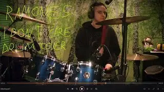 Ramones - I Don’t Care | Drum cover | Muzyknięty