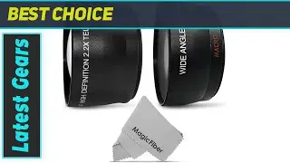 Unlocking Creative Possibilities: Vivitar 52mm 2.2x Telephoto and 0.43x Wide Angle Lens Kit Review!
