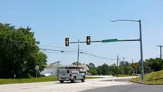 Traffic Lights in Gettysburg, PA (US 30/York Rd & Cavalry Field Rd)