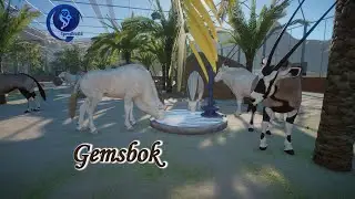 🌍Gemsbok habitat | #9 Kolari Lappi #planetzoo #speedbuild #gemsbok