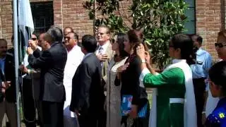 Flag Hoisting Ceremony 14 August 2011 Consulate General, Houston