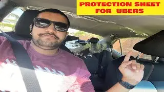 Installing Protection Sheet in My car | Sheet For Ubers | Driver Sheild