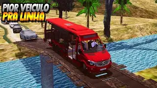 ACABEI COM A VAN DA EMPRESA NA PIOR ESTRADA DE LAMA - PROTON BUS SIMULATOR