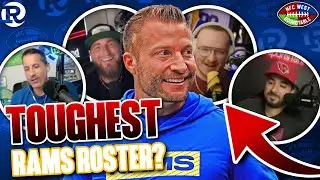 Breaking Down the Rams&rsquo; TOUGHEST 53-Man Roster Yet 👀🔥
