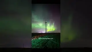 Aurora #Shorts The Aurora Borealis Near Sauk Centre, MN