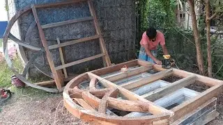 How To Make Wood Window Running Design Full Prosess most design unique design 2025 new video