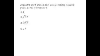 SAT Math - Geometry problem 1