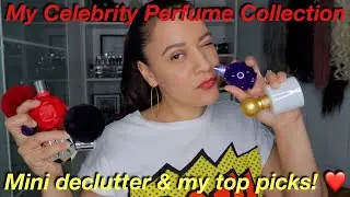 My Celebrity Perfume Collection | Mini Declutter