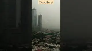Cloud Burst in Karachi | Heavy Rainfall | Lightening Strike | Tuesday 16th August 2022