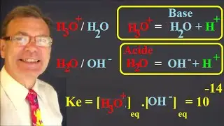 Notions sur les ampholytes, l’autoprotolyse, le Ke / pKe (eau)