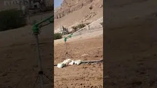 الرشاش المائي لاول مره في اليمن حضرموت سيون (( الهدامه))