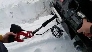 First time getting stuck, first time using the winch!