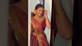 Bridal makeover#shorts #sareedrapist#bridalmakeover#bridalmakeup#bridalsareedraping#bridalsaree