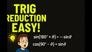 NCV Maths 3&4, Grade 11 & 12: TRIGONOMETRY SECRETS: The Easiest Way to MASTER Reduction Formulas!