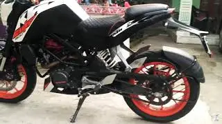 Ktm Duke 200 2019 non ABS walkaround