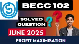 June 2025 BECC 102 Solved Question IGNOU |  മലയാളം വീഡിയോ