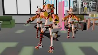 Gigi murin birdbrain dance test (blender animation study)