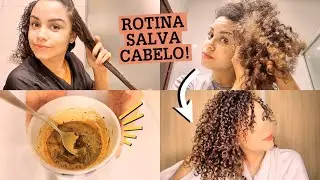 MINHA ROTINA CAPILAR DE INVERNO: para cabelos secos e porosos! ✨