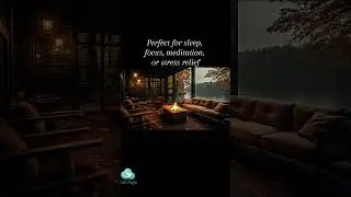 ASMR for the Soul &ndash; Fireplace & Rain Sounds 😴🌿