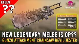 *NEW* Legendary Melee Weapon Chainsaw Devil Jester is OP!! | | Free Monthly Battle Pass Giveaway!