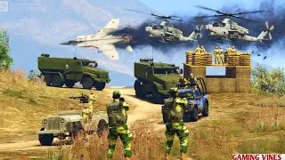 Ukraine vs Russia Battle 2022 | Ukraine  Air Attack on  Russian Army | Gta5