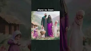 Marzi ka Deen 🖤 #fatimasheikh #ytshorts #maulanaajmalrazaqadri