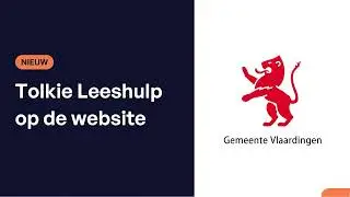 Video met uitleg over leeshulp Tolkie