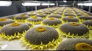 Inside the Modern Sunflower oil processing factory you've never seen before 😮
