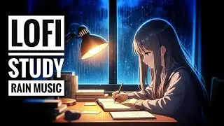 ☔ Rainy Night Lofi Girl &ndash; Relaxing Beats for Sleep Therapy, Anxiety Relief & Study Focus 🌙🎶