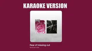 Золотые зубы - Fear of missing out (караоке-версия)