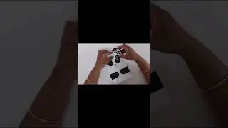 How to do an Origami Panda Corner Bookmark #Shorts #Origami #Panda #CornerBookmark #PandaBookmark