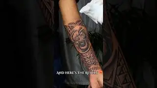 Half Sleeve ❤️&zwj;🔥 Tattoo🔥| Ujjain 📍| 9516362594☎️. #halfsleeve #liontattoo #viralvideo