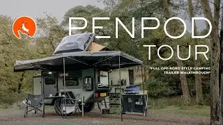 Off-Road Style Camping Trailer Tour | PenPod Overland Ltd 🌿
