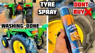 JOHN DEERE🔥WASH🧼KARTA // FOAM CLEANER KOI KAMM NAHI AYA❌