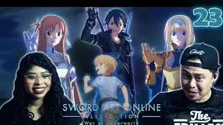 THE END | Sword Art Online Alicization: War of the Underworld Episode 23 Reaction