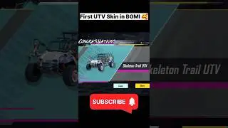 Skeleton Trail UTV in A15 Royal Pass BGMI #bgmi #pubgmobile #pubg #a15royalpass #shorts #shortfeed