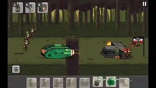 V171 Tanks destroyed the enemy in War Troops 1917!