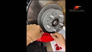 Tesla Performance Reflective Caliper Pre-Cut Vinyl Kit Install Video