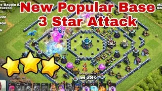 *New* Popular Ring Base Three Star Attack | Easy 3 Star For Popular Base 2020  (Clash Of Clans)