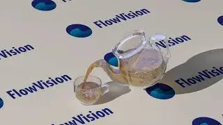 CFD-расчет во FlowVision и визуализация результата в POV-Ray